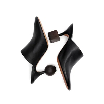 Jacquemus Mule With Geometric Heel