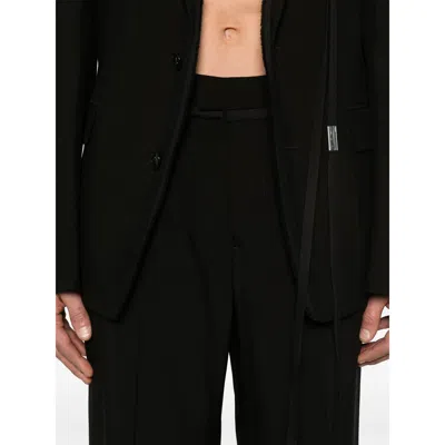 Ann Demeulemeester Black Pants