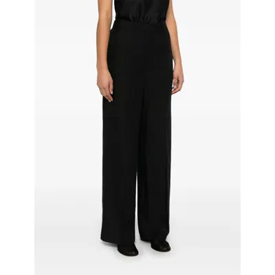 Calvin Klein Wide Leg Linen Blend Trousers