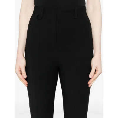 Jacquemus Tailored Capri Trousers With Hidden Fastening And Press Stud Cuffs