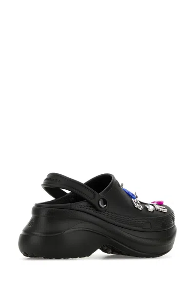 Balenciaga Mule Crocs Con Iconici Charm Jibbitz Rimovibili