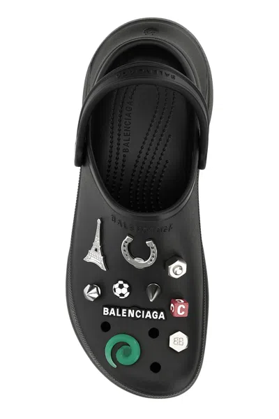 Balenciaga Platform Sandals Embellished Ventilation Holes
