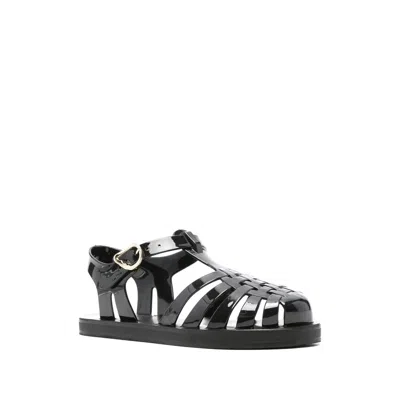 Ancient Greek Sandals Black Sandals