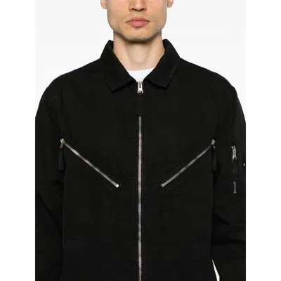 C.p. Company C.p.company Men Cotton And Linen Shirt With Zip Closure