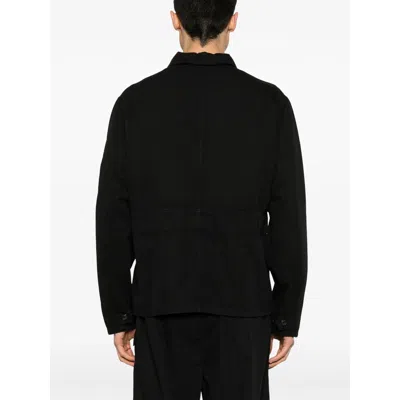 C.p. Company C.p.company Men Cotton And Linen Shirt With Zip Closure