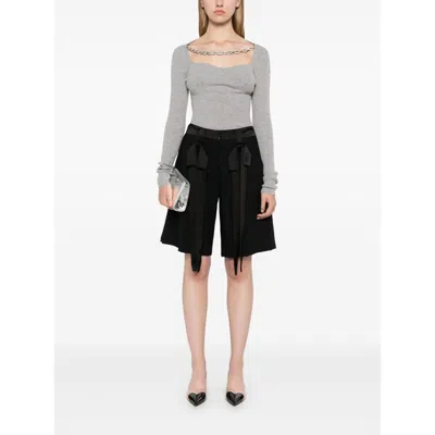 DAVID KOMA BLACK SHORTS 