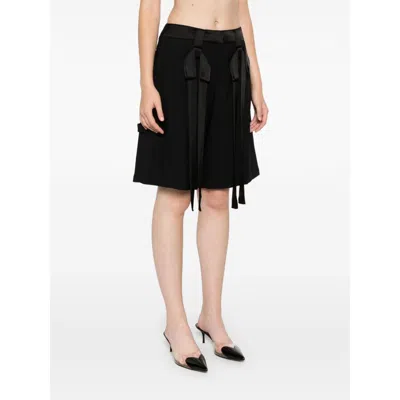DAVID KOMA BLACK SHORTS 