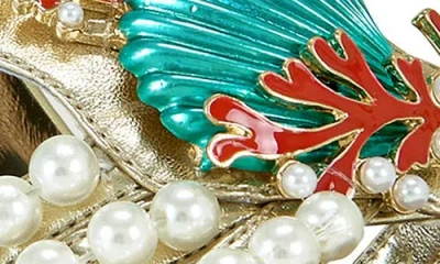 Azalea Wang Arleth Ankle Strap Platform Sandal In Gold