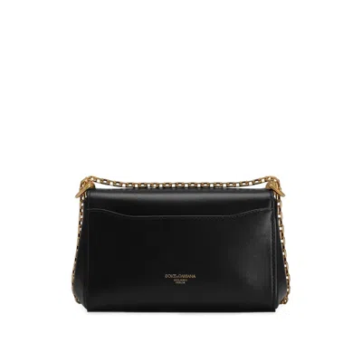 Dolce & Gabbana Marlene Mini Leather Shoulder Bag