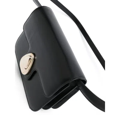 Apc A.p.c. Structured Cowhide Leather Shoulder Bag