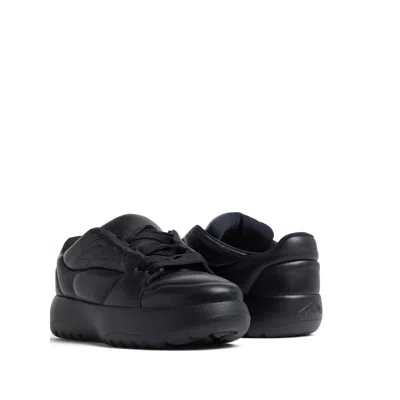 Dsquared2 Dsquared Black Leather Puffer Sneakers