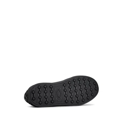 Tod's Rubber Sole Round Toe Low-top Sneakers