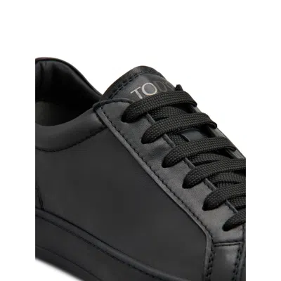 Tod's Rubber Sole Round Toe Low-top Sneakers