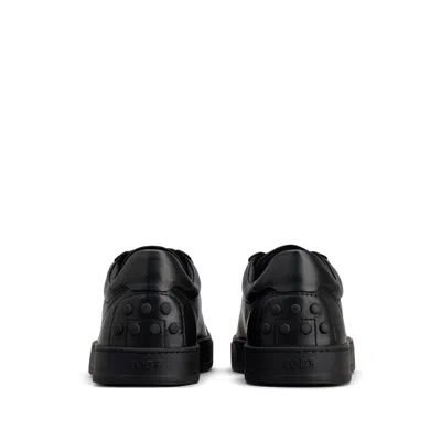 Tod's Rubber Sole Round Toe Low-top Sneakers