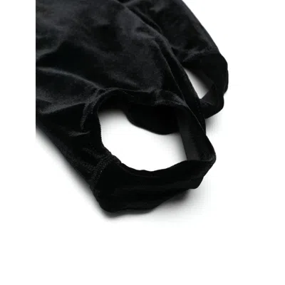 Simone Wild Black Socks