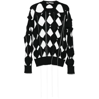 Isabel Benenato Open-knit Sweater