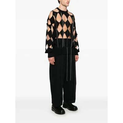 Isabel Benenato Open-knit Sweater