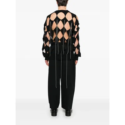 Isabel Benenato Open-knit Sweater