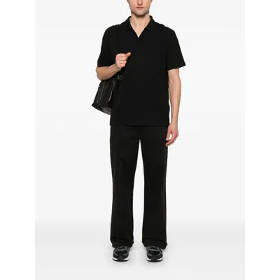 Calvin Klein Logo-patch Cotton Polo Shirt