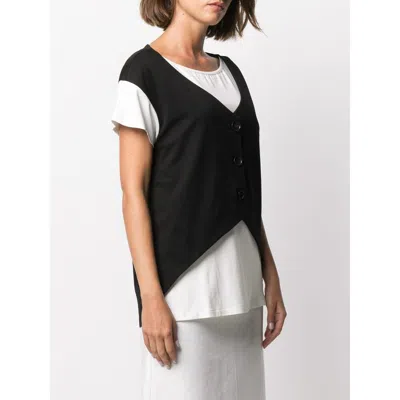 Stagni 47 Waistcoat-detail T-shirt