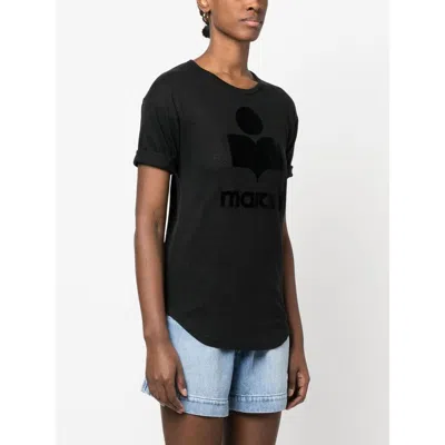 Isabel Marant Étoile Marant Etoile Koldi Logo Cotton T Shirt