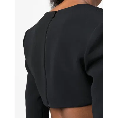 Shop David Koma Black Tops