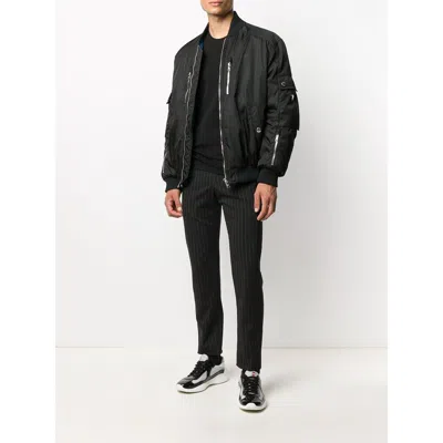 Tom Ford Black Stretch Cotton Crew Neck T-shirt