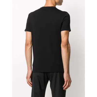 Tom Ford Black Stretch Cotton Crew Neck T-shirt