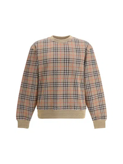 Shop Burberry Knitwear In Brown