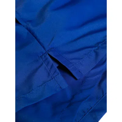 Versace Intimo Blue Geometric Patterned Lingerie Shorts