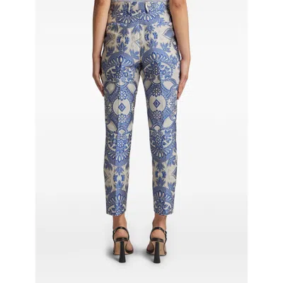 Etro Blue Neutral Pants
