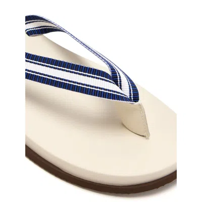 Brunello Cucinelli Ivory Pool Slides