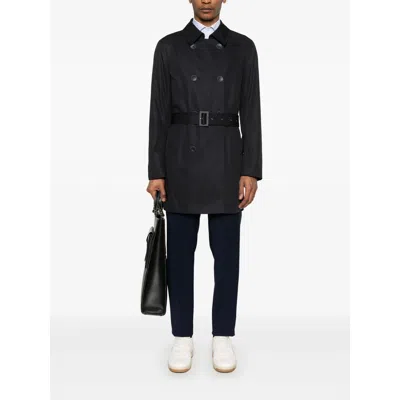 Herno Double-breasted Padded Stretch-shell Down Peacoat
