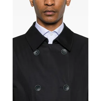 Herno Double-breasted Padded Stretch-shell Down Peacoat