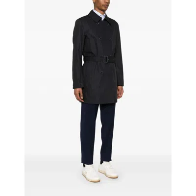 Herno Double-breasted Padded Stretch-shell Down Peacoat