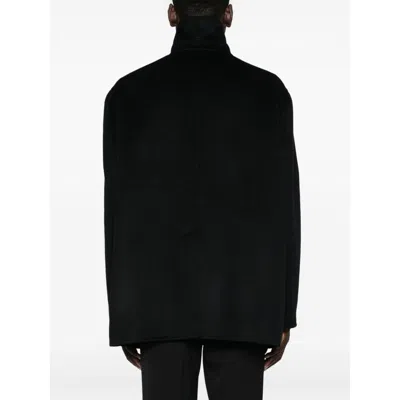 Giorgio Armani Coat In Black