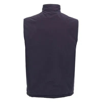 Brunello Cucinelli Water Resistant Nylon Vest In Blue
