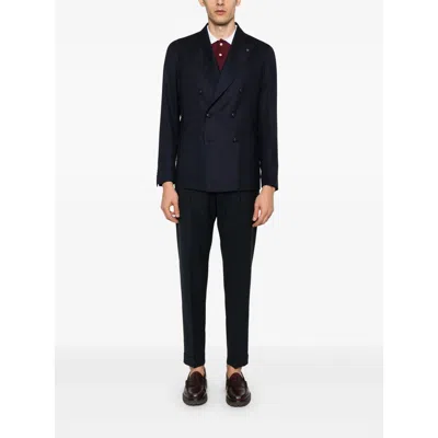 Shop Tagliatore Blue Jackets