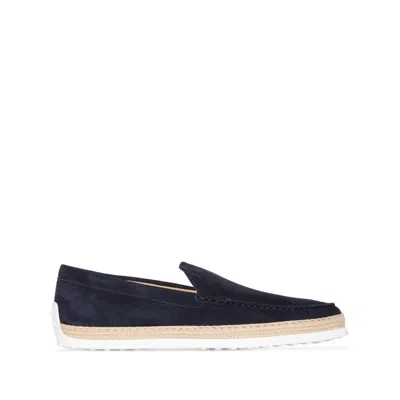 Tod's Slip On Suede Leather Sneakers