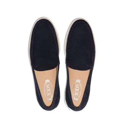 Tod's Slip On Suede Leather Sneakers