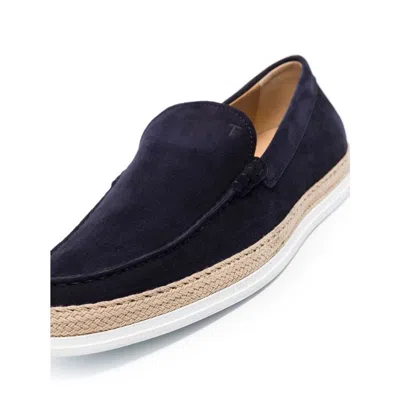 Tod's Slip On Suede Leather Sneakers
