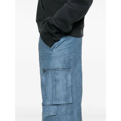 Salvatore Santoro Leather Cargo Pants