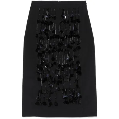 Theory Wool Blend Triple Pleat Pants