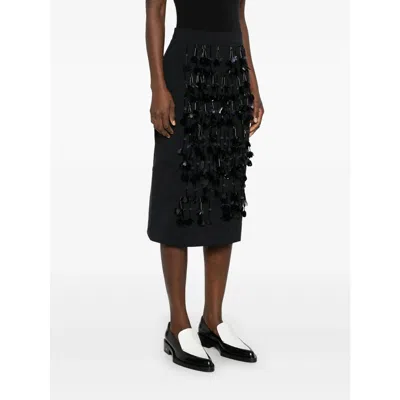 Theory Wool Blend Triple Pleat Pants