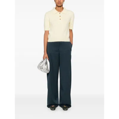 Remain Birger Christensen Wide-leg Trousers In Blue
