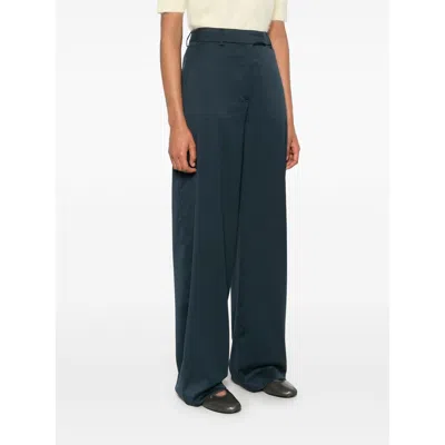 Remain Birger Christensen Wide-leg Trousers In Blue