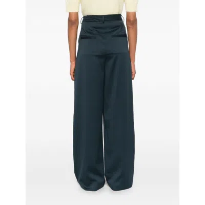 Remain Birger Christensen Wide-leg Trousers In Blue