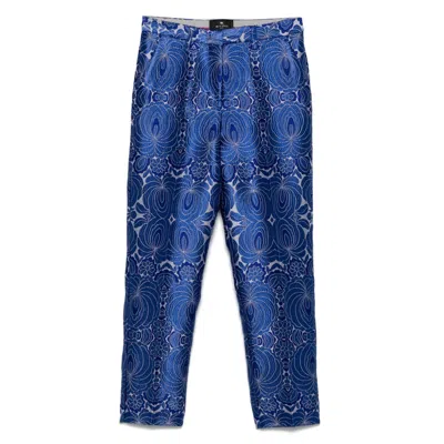 Etro Jacquard-lace Trousers