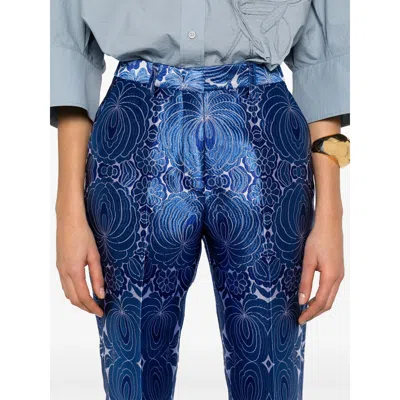 Etro Jacquard-lace Trousers