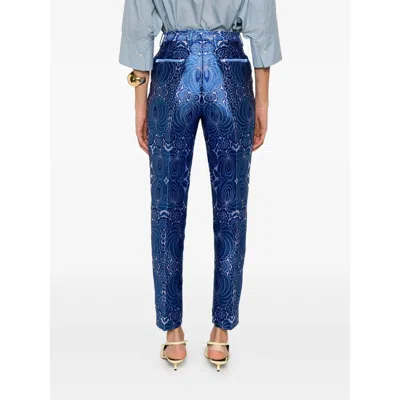 Etro Jacquard-lace Trousers